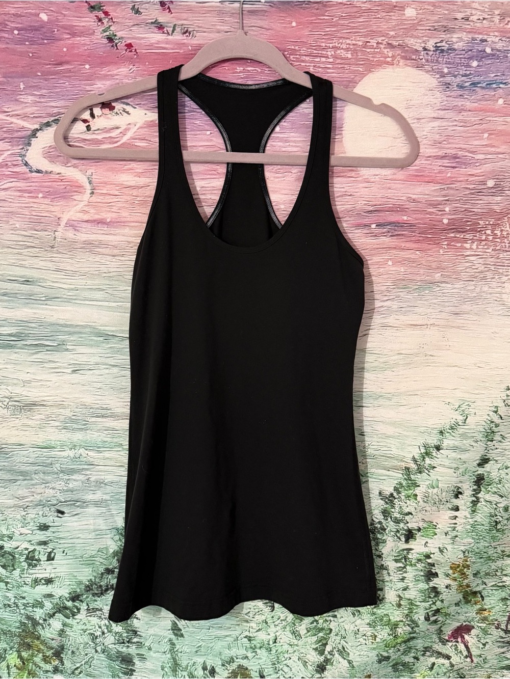 Black Lululemon Racerback Tank Top - Women
